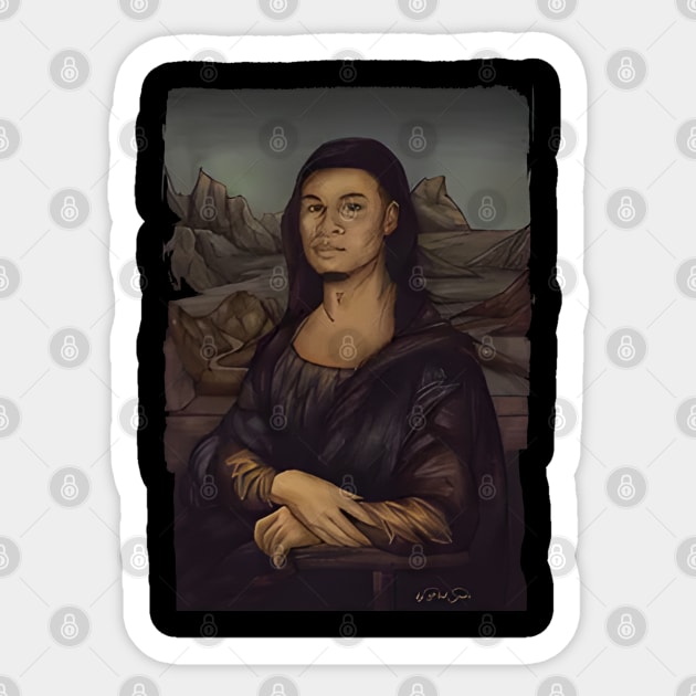 Mona Lisa Keegan Murray Sticker by telulaslos